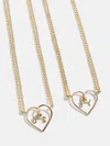 Baublebar Wired Heart Custom Initial Necklace