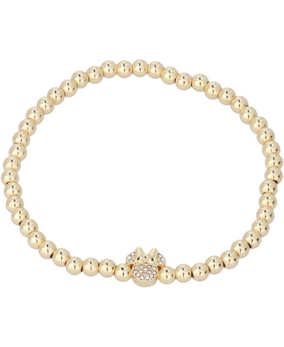 Baublebar Women's  Mickey And Friends Minnie Mouse Pave Pisa Bracelet In Gold