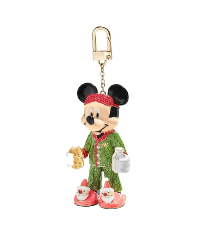 Baublebar Women's  Mickey Mouse Christmas Pjs Bag Charm In Red