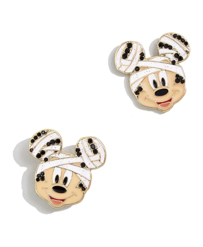Baublebar Women's  Mickey Mouse Mummy Earrings In Gold-tone