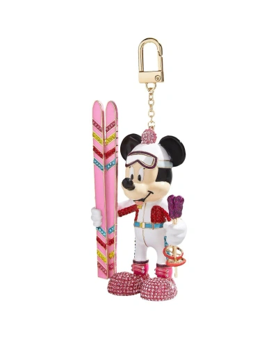 Baublebar Women's  Minnie Mouse Skiing Bag Charm In Multi
