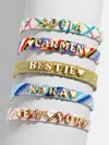 Baublebar Woven Custom Friendship Bracelet In Multi