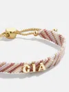 Baublebar Woven Custom Friendship Bracelet In Pink