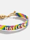Baublebar Woven Custom Friendship Bracelet In Multi