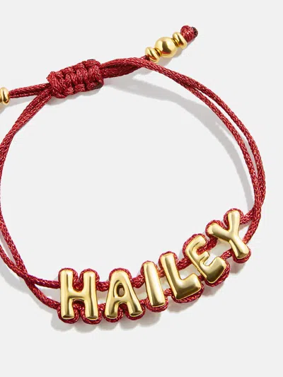 Baublebar Wrapped Up Bubble Custom Cord Bracelet In Gold