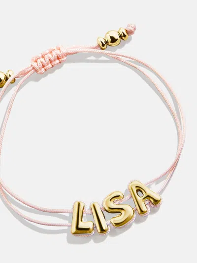 Baublebar Wrapped Up Bubble Waterproof Custom Cord Bracelet In Pink