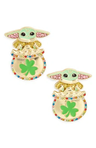 Baublebar X Disney® Grogu Pot Of Gold Stud Earrings