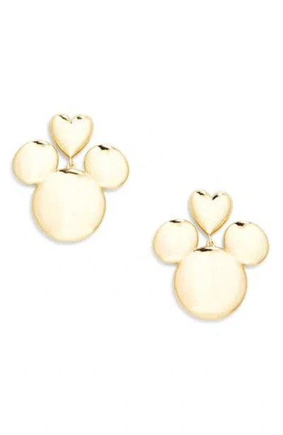 Baublebar X Disney Mickey Mouse Heart Stud Earrings