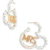 Baublebar X Disney® Mickey Mouse Mrs Hoop Earrings