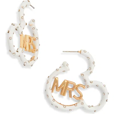 Baublebar X Disney® Mickey Mouse Mrs Hoop Earrings