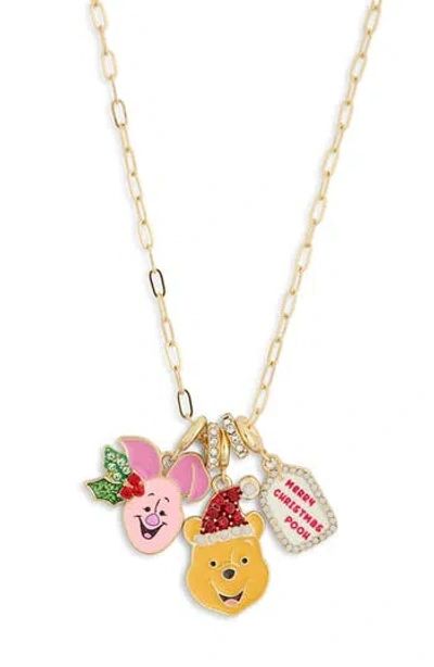 Baublebar X Disney® Winnie The Pooh Holiday Charm Necklace In Gold