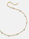 Baublebar Yasmine 18k Gold Anklet In Gold