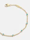 Baublebar Yasmine 18k Gold Birthstone Bracelet In Gold