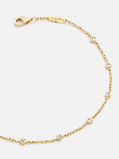 Baublebar Yasmine 18k Gold Birthstone Bracelet