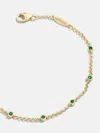 Baublebar Yasmine 18k Gold Birthstone Bracelet In Gold