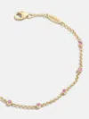Baublebar Yasmine 18k Gold Birthstone Bracelet In Gold