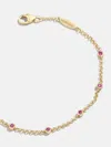Baublebar Yasmine 18k Gold Birthstone Bracelet