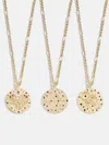 Baublebar Zodiac Pendant Necklace In Gold