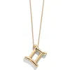 Baublebar Zodiac Pendant Necklace In Gold