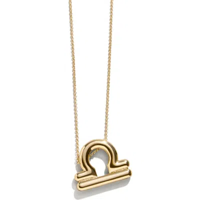 Baublebar Zodiac Pendant Necklace In Gold