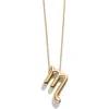 Baublebar Zodiac Pendant Necklace In Gold