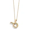 Baublebar Zodiac Pendant Necklace In Gold