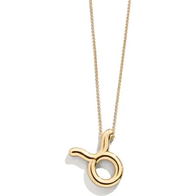 Baublebar Zodiac Pendant Necklace In Gold