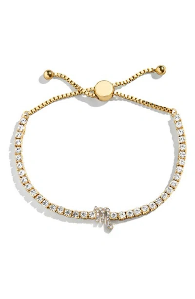 Baublebar Zodiac Slider Bracelet In Scorpio