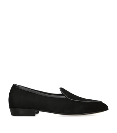 Baudoin & Lange Suede Sagan Classic Loafers