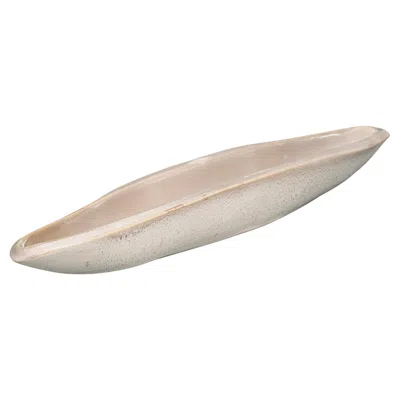 Pre-owned Bauer Pottery Russel Wright #9 Mantlepiece Bowl By Bauer In Sand