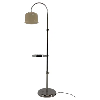 Pre-owned Bauhaus 1930s  Floor Lamp, Czechoslovakia In Transparent