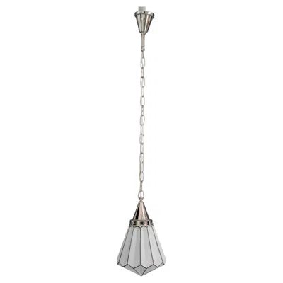 Pre-owned Bauhaus Deutschland Art Deco Bauhaus Pendant Vienna Around 1920s In Transparent