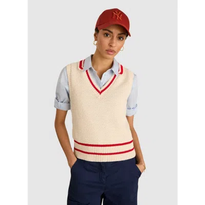Baukjen Agnes Ecotec Knitted Vest In White
