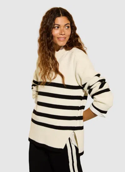 Baukjen Fleur Wool Blend Jumper In Gray