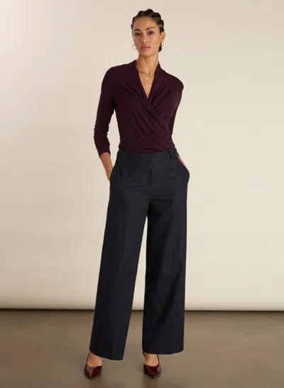 Baukjen Gylda Wrap Top In Animal Print