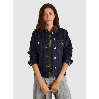 Baukjen Nalan Denim Trucker Jacket In Blue