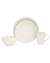 Baum Alli Ivory 16pc Dinnerware Set In Ivory