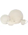 Baum Alli Ivory 16pc Dinnerware Set In Ivory