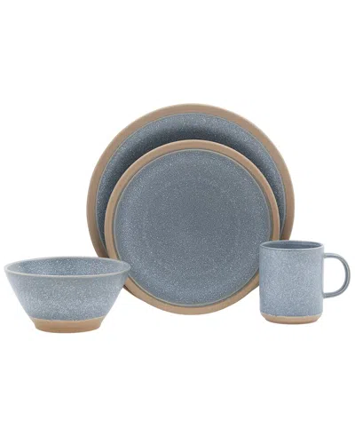 BAUM DNU BAUM BERBER BLUE 16PC DINNERWARE SET