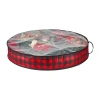 Baum Christmas 36 Inch Wreath Storage Bag In Multi