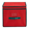 Baum Christmas 4-compartment Light Storage In Red