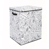 Baum Fabric Box In Black,white