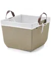 Baum Large Lined Bins With Handles