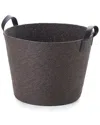 Baum Large Round Twisted Storage Bins With Handles