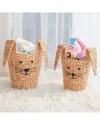 Baum Round Tapered Bunny Baskets (set Of 2)