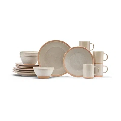 BAUM SAHARA BLUE 16-PC. CERAMIC DINNERWARE SET