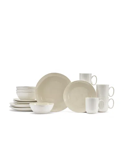 Baum Selmar Dinnerware 16 Piece Set, Service For 4 In Natural