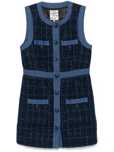 Baum Und Pferdgarten Abeer Mini Dress In Blue