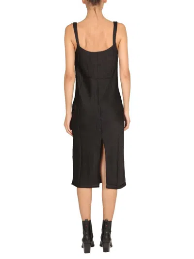 Baum Und Pferdgarten Agamora Midi Dress In Black