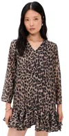 Baum Und Pferdgarten Agnel Dress Camel Leopard In Brown
